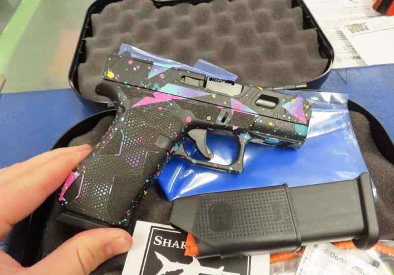 Glock 43x MOS 80&#039;s Night Shark Coast Tactical