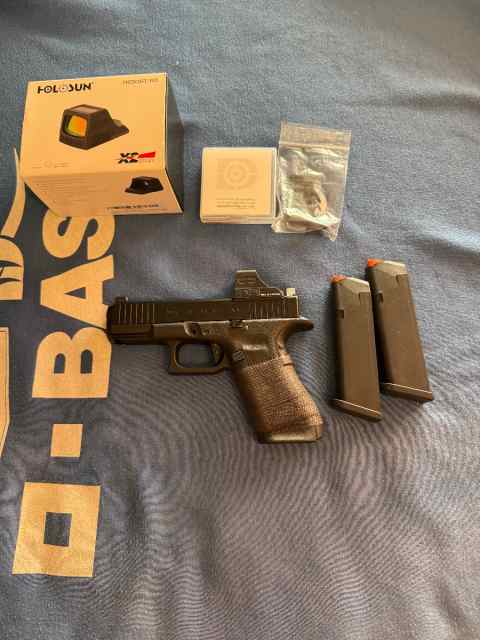 Glock 45 gen 5 w/ holosun rdx2