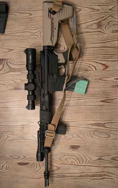 BCM Recce 14 P/W to 16&quot;, Glock 43x, ammo