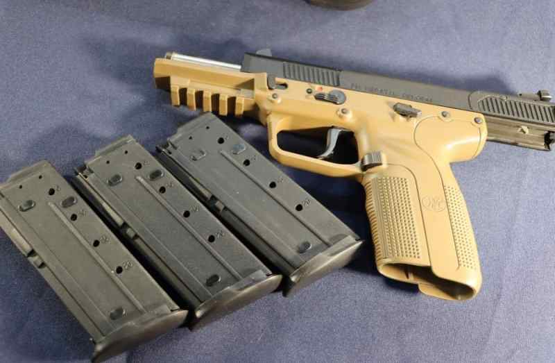 FN Model FIVE SEVEN Pistol 5.7X28MM 20RD FDE