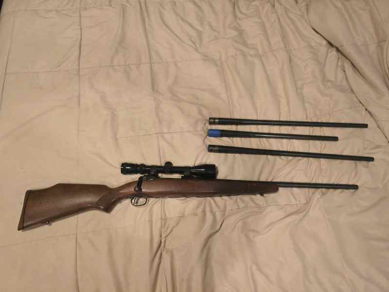 Savage 10/110 with multiple barrels