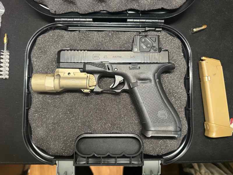 WTT Glock 45 COA X300U | Safarliand 6354 RDSO 