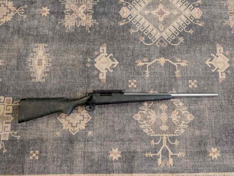 Remington 700 BDL in 22-250. Fast twist.