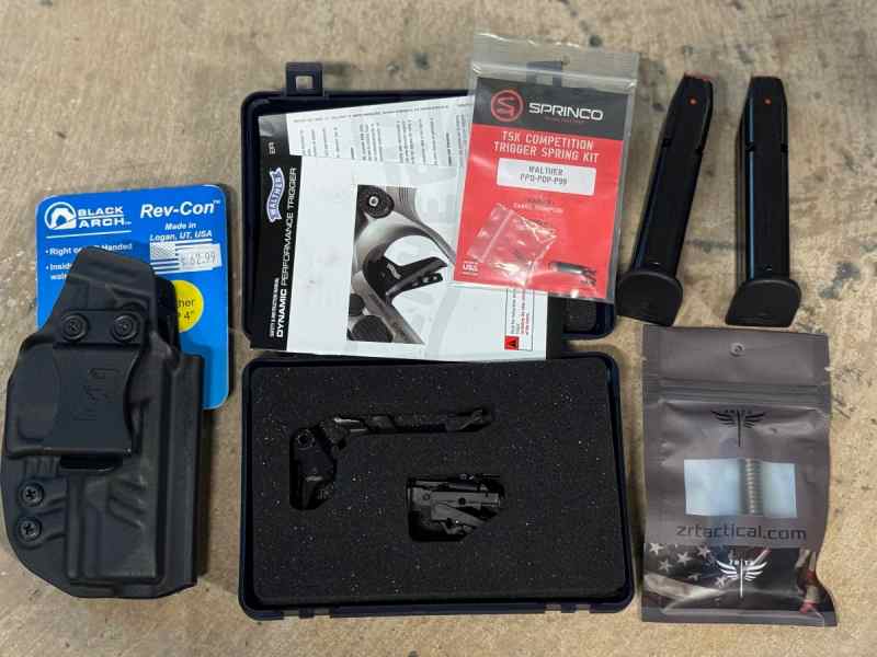 Walther DPT + PDP/PPQ Ascessories